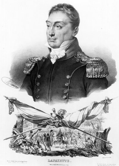 Lafayette, c.1830 by French School